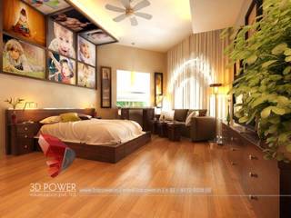 Lavish Bedroom Designs, 3D Power Visualization Pvt. Ltd. 3D Power Visualization Pvt. Ltd. Moderne Schlafzimmer