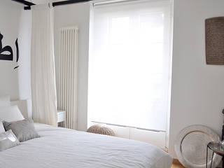 Chambre à coucher à l'ambiance marocaine, Gris Souris Gris Souris Phòng ngủ phong cách Địa Trung Hải