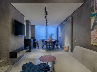 Apartamento | Cobertura , Piacesi Arquitetos Piacesi Arquitetos Modern living room
