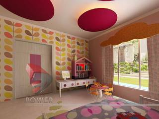 Children' Bedrooms, 3D Power Visualization Pvt. Ltd. 3D Power Visualization Pvt. Ltd. Modern nursery/kids room