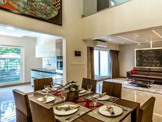 Construction Associates Salas de jantar modernas