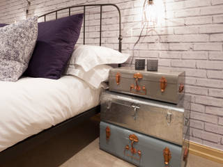 The Cotton Exchange - Bedroom Jigsaw Interior Architecture Industriale Schlafzimmer Accessoires und Dekoration