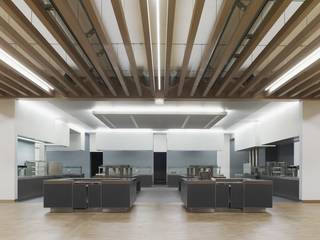 Casino Siemens AG Amberg, farben schiller farben schiller Modern kitchen Wood Wood effect