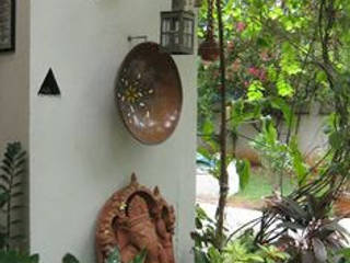 INDIAN INTERIOR DESIGN, srisutath srisutath Modern style balcony, porch & terrace