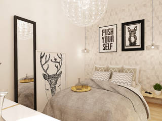 Mieszkanie na wynajem, And Interior Design And Interior Design Modern style bedroom