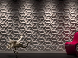 3D Decorative Panel - Loft System Design - model Meringue, Loft Design System Loft Design System Paredes y pisos modernos