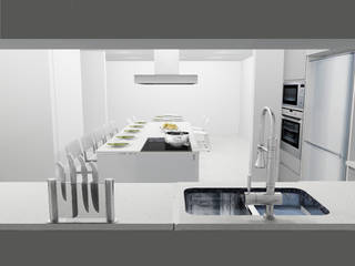 COCINA, ARCE FLORIDA LLC ARCE FLORIDA LLC Cocinas de estilo moderno Madera Acabado en madera