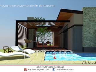 Proyecto Vivienda de fin de semana . Villa Urquiza . Entre Rios , MNP & FCH arquitectura integral MNP & FCH arquitectura integral Country style house