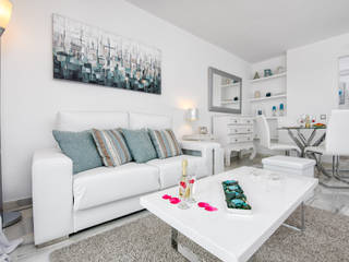 Apartamento con encanto, Espacios y Luz Fotografía Espacios y Luz Fotografía Scandinavian style living room