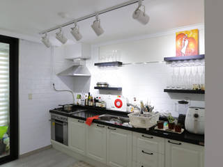 인천 삼산동 산삼타운 21평 , 금화 인테리어 금화 인테리어 Scandinavian style kitchen