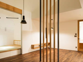 Motoyagoto house, Sakurayama-Architect-Design Sakurayama-Architect-Design Гостиные в эклектичном стиле