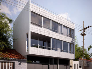 Casa 47. Vivienda Urbana., Risso_arq Risso_arq Modern home