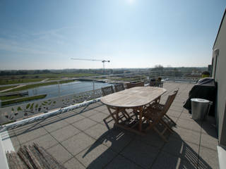 Aménagement d’une terrasse plein sud de 45 m², Vertigo jardins Vertigo jardins