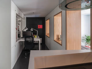 VIVIENDA TODA LA NOCHE EN LA CASA DE INES, estudio551 estudio551 Modern Study Room and Home Office