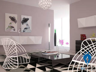 Fineness, blucactus design Studio blucactus design Studio Modern Living Room