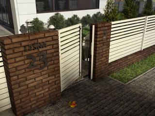 Ogrodzenia [BREEZE], Nive Nive 정원울타리 & 벽 알루미늄 / 아연 멀티 컬러