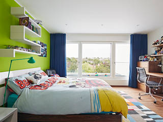 Bedroom Baufritz (UK) Ltd. Phòng ngủ phong cách hiện đại