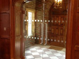 Glass doors in heritage buildings, Ion Glass Ion Glass جدران زجاج