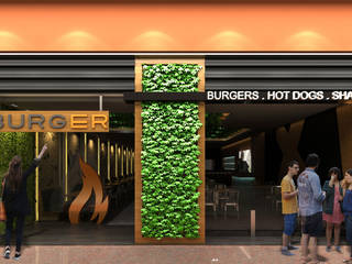 Burger, NOGARQ C.A. NOGARQ C.A. Modern bars & clubs