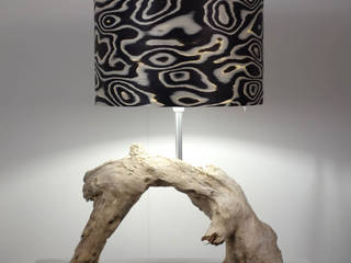 Tischlampe , Meister Lampe Meister Lampe Living room Wood Wood effect