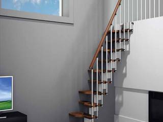 Escalera Mini , RINTAL RINTAL Corridor, hallway & stairs Stairs Solid Wood Wood effect