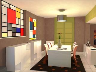 Abitazione a Perugia - Interiors in Perugia, Planet G Planet G Moderne Esszimmer