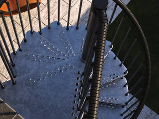 Escaleras para exteriores de Zinc, RINTAL RINTAL Escadas Metal