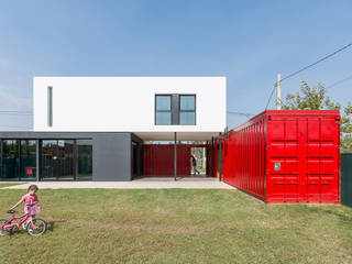 Casa Container, estudioscharq estudioscharq Moderne Häuser