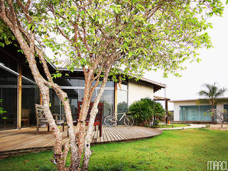 Casa Albuquerque, Marcus Leão Arquitetura Marcus Leão Arquitetura Maisons minimalistes