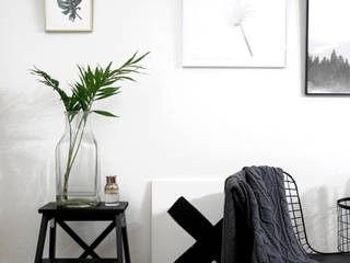 dclock big marble black&white, maketen maketen Moderne Wände & Böden Wanddekorationen