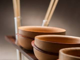 Chinese Waves, Wood and Mood Wood and Mood Cocinas de estilo moderno Madera Acabado en madera