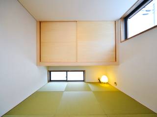 米沢・徳町の家, 清建築設計室/SEI ARCHITECT 清建築設計室/SEI ARCHITECT Modern Media Room