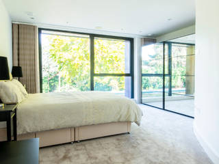 Canford Cliffs, Poole, Dorset, David James Architects & Partners Ltd David James Architects & Partners Ltd Modern style bedroom