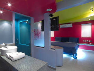 Hotel Condesa de Malibrán , DIN Interiorismo DIN Interiorismo モダンスタイルの寝室