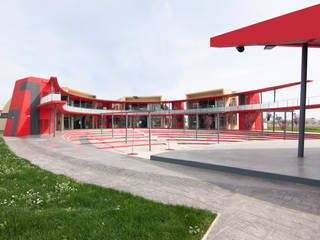 CENTRO DE OCIO Y TIEMPO LIBRE, ESTUDIO DE ARQUITECTURA TORRES Y ASOCIADOS SLP ESTUDIO DE ARQUITECTURA TORRES Y ASOCIADOS SLP Espacios comerciales