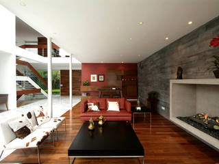 Casa A.P, DIN Interiorismo DIN Interiorismo 现代客厅設計點子、靈感 & 圖片