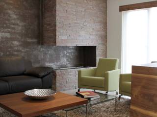 Departamento Jomap, DIN Interiorismo DIN Interiorismo 现代客厅設計點子、靈感 & 圖片