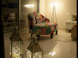 Departamento en Punta del Este , Diseñadora Lucia Casanova Diseñadora Lucia Casanova Eclectic style living room