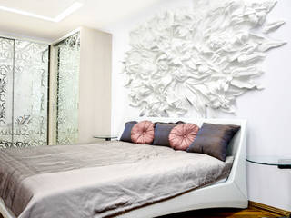 Квартира на улице Гарибальди., дизайн студия Астрова дизайн студия Астрова Eclectic style bedroom