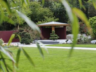 Wohngarten mit asiatischen Elementen, dirlenbach - garten mit stil dirlenbach - garten mit stil Vườn phong cách châu Á
