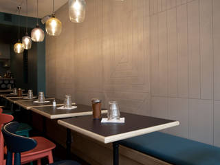 Restaurant MAISON, Concrete LCDA Concrete LCDA Commercial spaces Concrete Grey