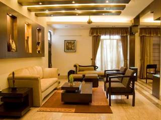Interior Projects, Architect Harish Tripathi & Associates Architect Harish Tripathi & Associates Livings de estilo moderno