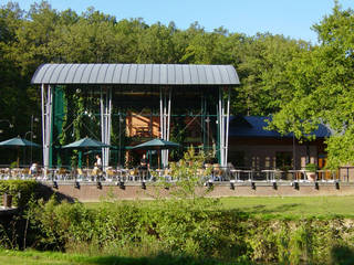 Restaurant à Chevetogne, DELTA Architects Belgique DELTA Architects Belgique Modern houses