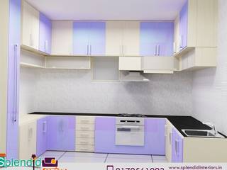 Kitchen designs, Splendid Interior & Designers Pvt.Ltd Splendid Interior & Designers Pvt.Ltd Cocinas de estilo moderno