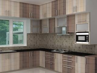 Kitchen designs, Splendid Interior & Designers Pvt.Ltd Splendid Interior & Designers Pvt.Ltd モダンな キッチン