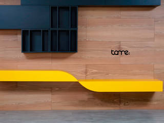 Biblioteca a la medida, Tame Mobiliario Tame Mobiliario Modern study/office Wood Wood effect