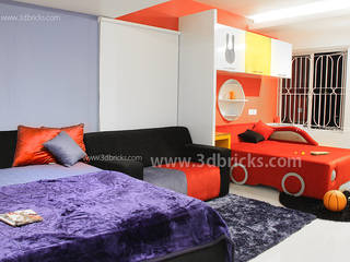 Interiors, 3DBricks 3DBricks Modern nursery/kids room