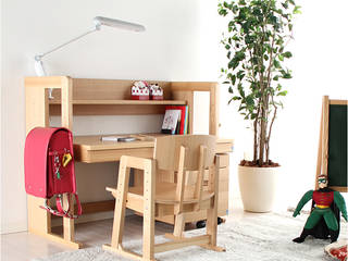 デスク, 株式会社 大雪木工 株式会社 大雪木工 Nursery/kid’s room Wood Wood effect Desks & chairs