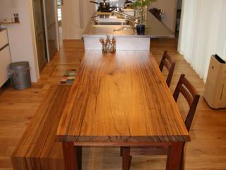 オーダー家具, woodworks MATSUBARA woodworks MATSUBARA Dining room لکڑی Wood effect