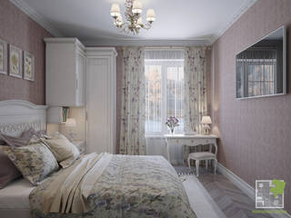 Сиреневый рай (спальня), Елена Марченко (Киев) Елена Марченко (Киев) Classic style bedroom